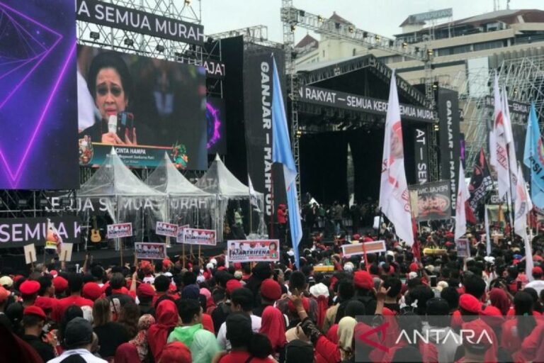 Megawati Mengajak Ganjar-Mahfud Untuk Memenangkan Pemilihan Presiden 2024 dalam Satu Putaran