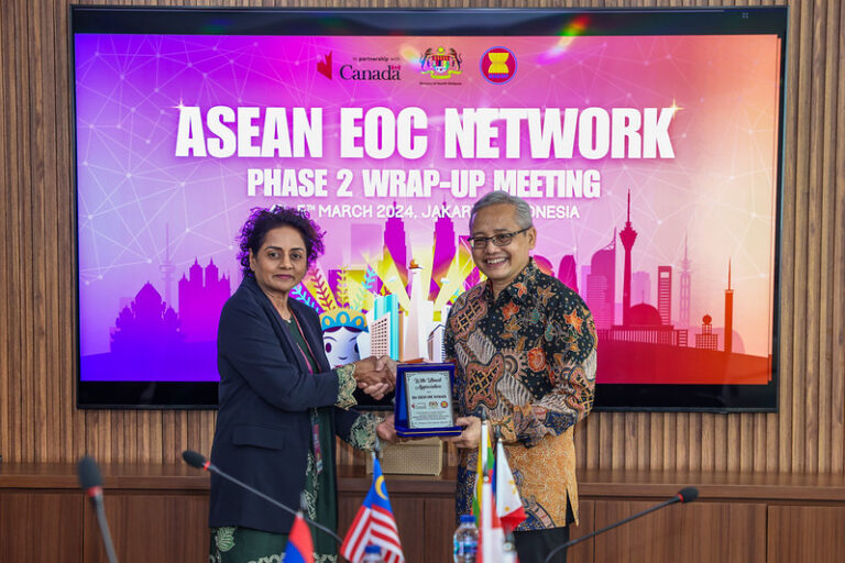 Indonesia Memperkuat Jaringan ASEAN EOC – Sehat Negeri Kita