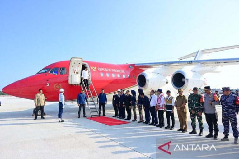 Presiden memerintahkan Menteri Perhubungan untuk mengubah status Bandara IKN menjadi bandara komersial