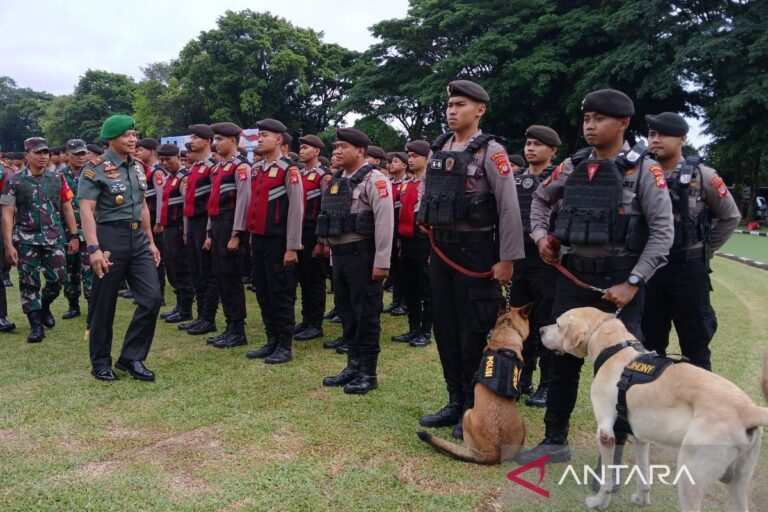 4.138 Personel TNI/Polri Dikerahkan untuk Pengamanan Presiden di Magelang