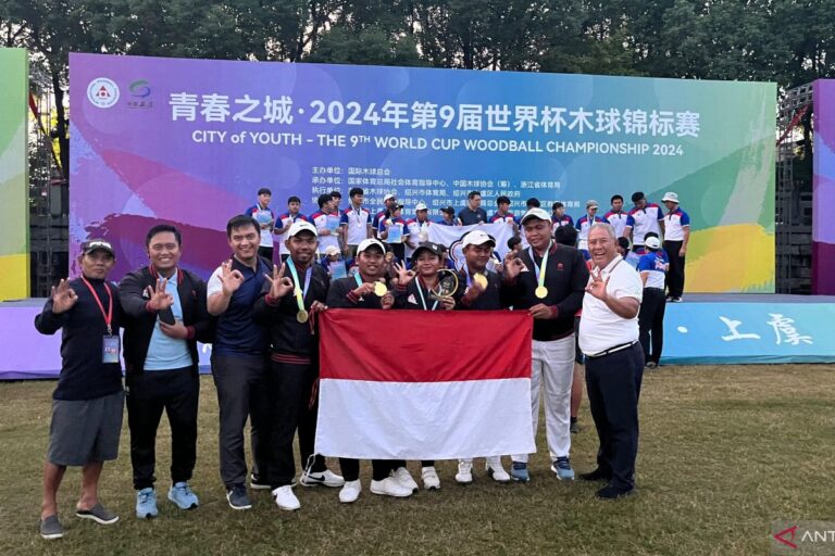 Indonesia meraih tiga medali emas dari Piala Dunia Woodball 2024