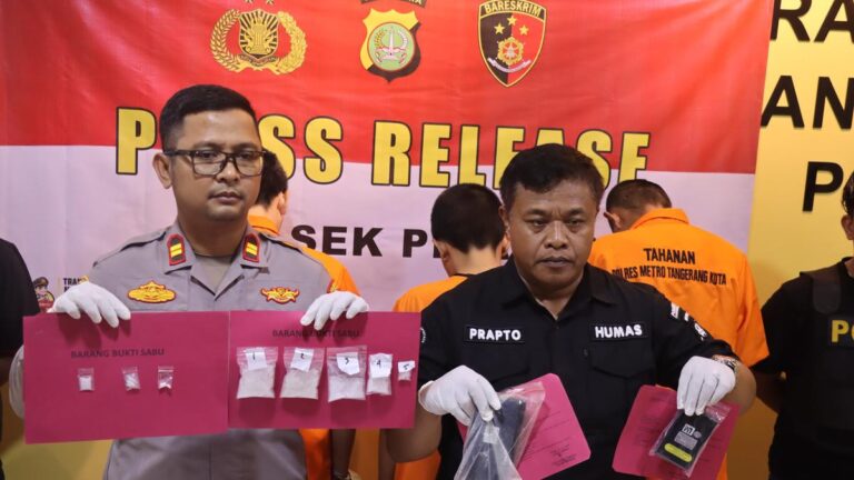 Polisi Tangkap 2 Pengedar Narkoba Tangerang: 280 Gram Sabu Disita